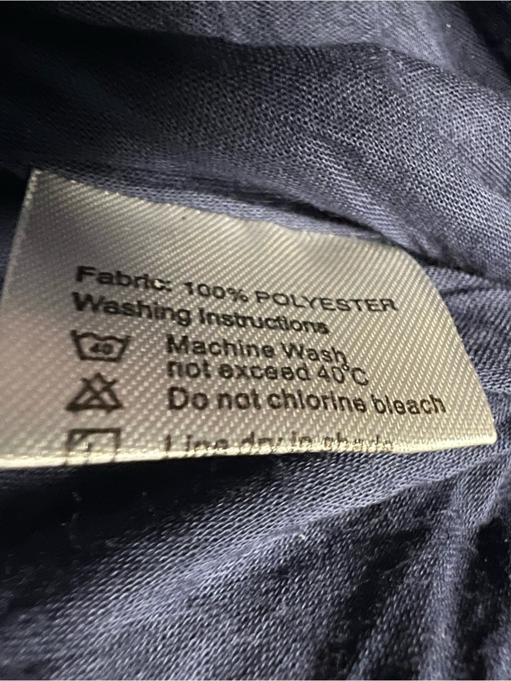 Lola + The Boys Navy Pleated Mini Skirt - Size 12 - Picture 6 of 8